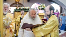 UOC Primate consecrates Kyiv Church in honor of Synaxis of the 12 Apostles