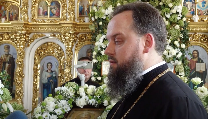 The head of the Vyshhorod ‘eparchy’ of the OCU. Photo: Kremenchutska Gazeta