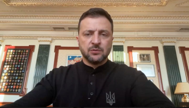 Volodymyr Zelensky. Photo: Screenshot from the President's video address