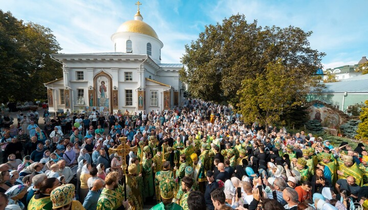 Celebrations of the 200th anniversary of the Dormition Monastery in Odesa. Photo: UOC