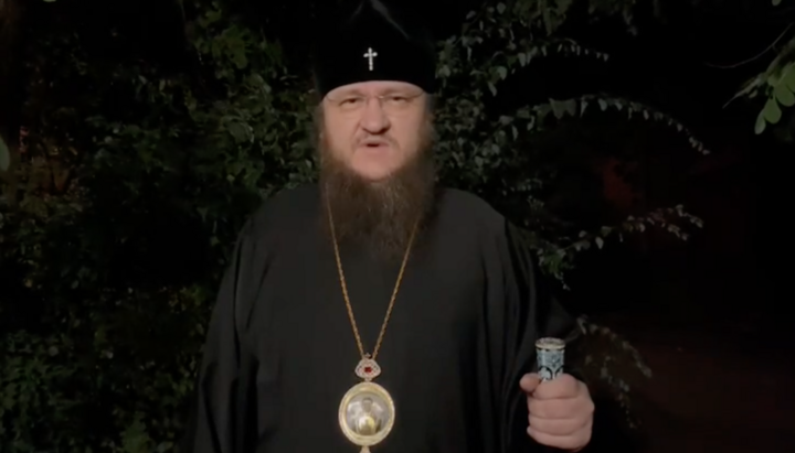 Metropolitan Theodosiy. Photo: Screenshot from a video by the Cherkasy Eparchy