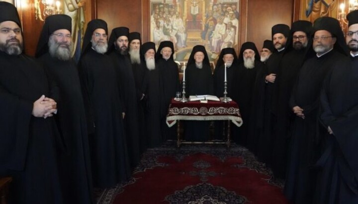 The Holy Synod of the Constantinople Patriarchate. Photo: OrthodoxTimes