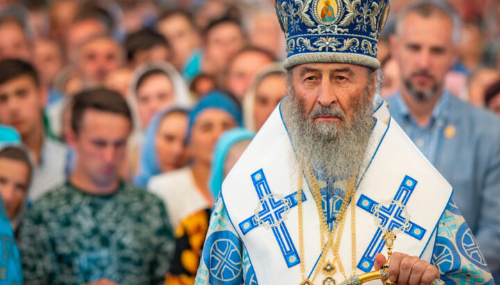 His Beatitude Metropolitan Onuphry. Photo: UOC