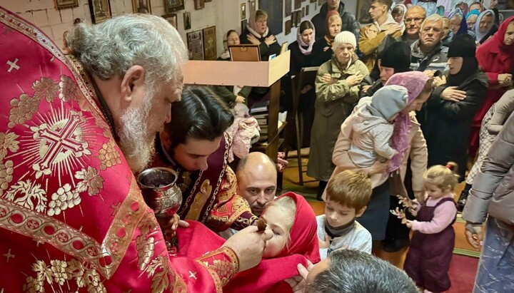 The parish of the Church of Sts. Boris and Gleb of the UOC in Vyshhorod. Photo: Dozor