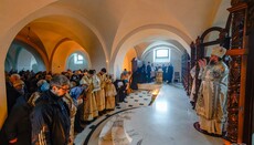 In Cherkasy, UOC believers celebrate feast day of seized cathedral