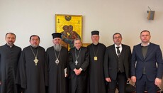 Dumenko discusses UOC-banning law with head of Papal Council in the Vatican