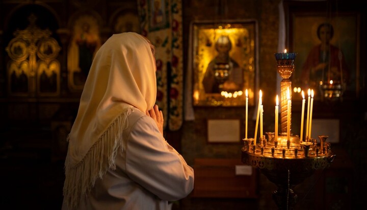 Prayer. Photo: UOC