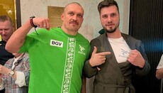 Usyk comments on his photo with invader of Cherkasy cathedral