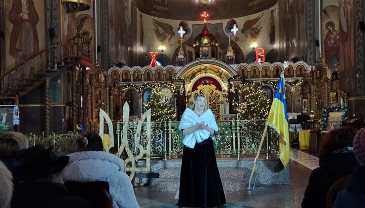 A concert at the Cherkasy Cathedral. Photo: KozakTv1