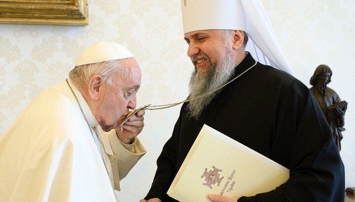 UGCC head: We contributed to the meeting between the Pope and OCU leader