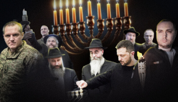 Political and military leaders of Ukraine celebrating Hanukkah. Photo: UOJ