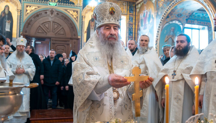 His Beatitude Metropolitan Onuphry. Photo: UOC