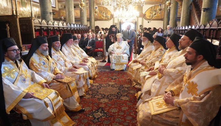 Patriarchal and Synodal Liturgy at the Phanar for the First Ecumenical Council. Photo: Nikos Papachristou/Ecumenical Patriarchate