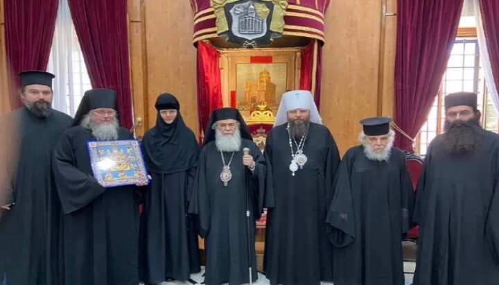 Metropolitan Nicholas Returns from Holy Land Pilgrimage, Presides Over Pentecost Services in U.S.