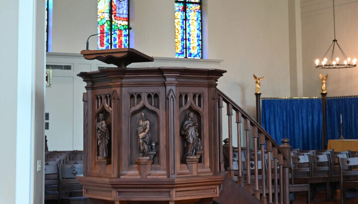 Pulpit for preaching. Photo: Getty Images