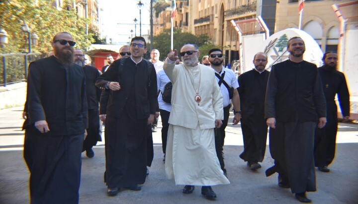 His Eminence Metropolitan Saba is currently abroad, leading a sacred pilgrimage to Jordan and Lebanon that will conclude on July 3, 2025. Accompanying him are 29 current and recently graduated seminarians. Photo: www.antiochian.org