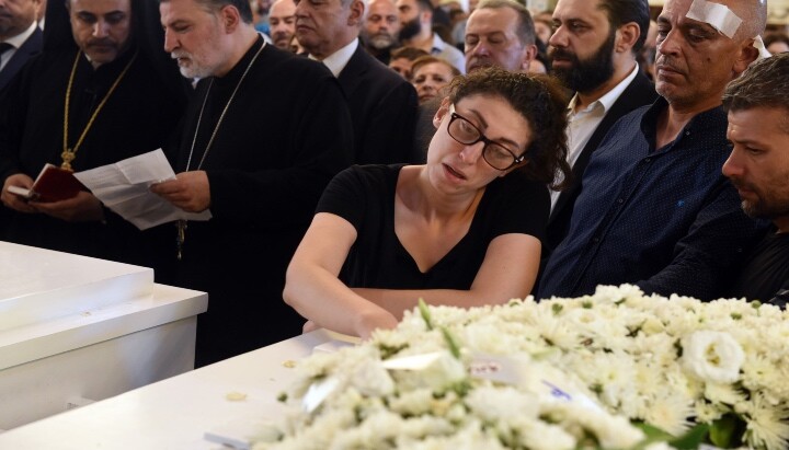 Funeral Held for New Martyrs of Damascus