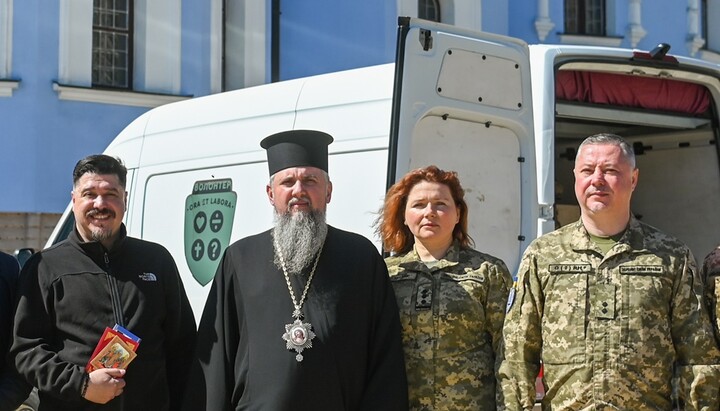 Dumenko and Polianska. Photo: OCU Press Service
