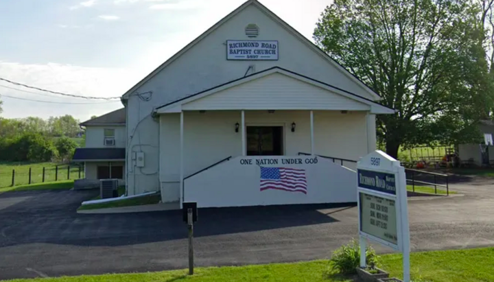 Baptist church in Lexington. Photo: Fox News