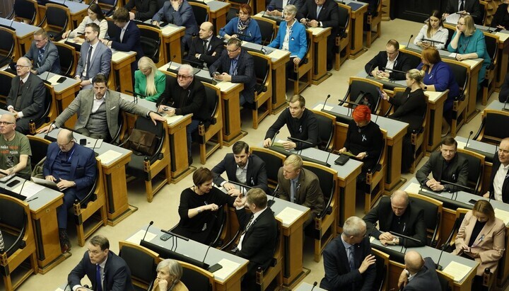 The Estonian Parliament. Source: Delfi Meedia