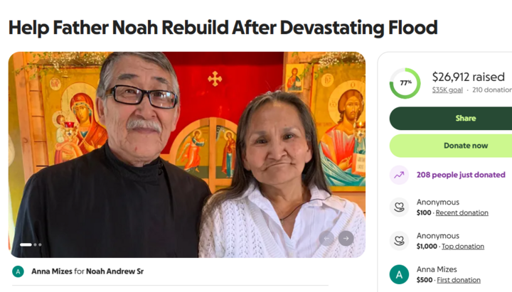 GoFundMe Launched for Alaskan Priest After Devastating Floods