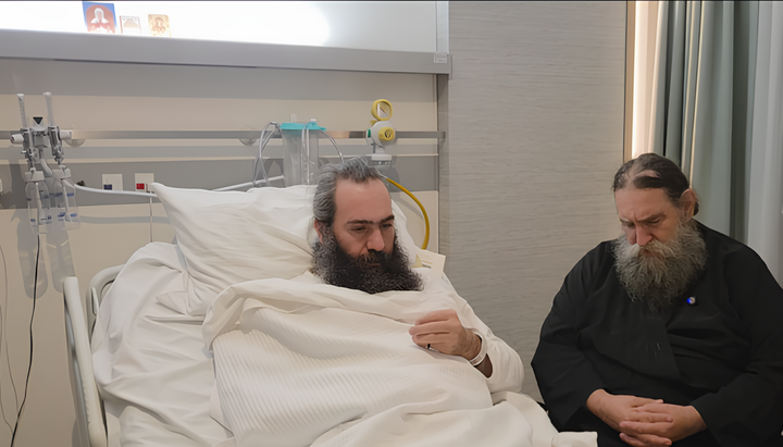 Met. Tychikos in the hospital. Photo: UOJ