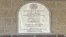 New Chapel Consecrated at California Monastery