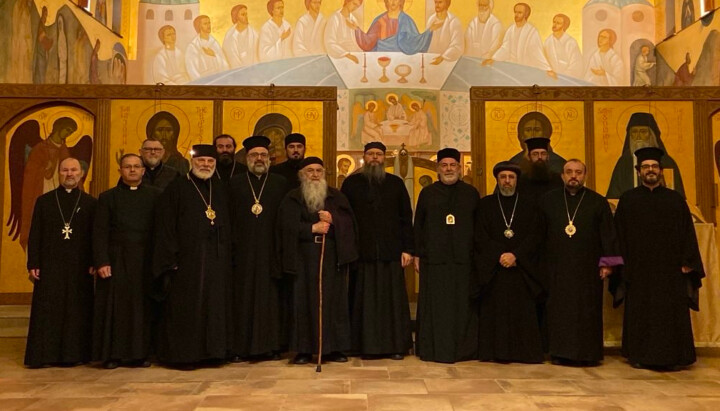 Bishops and priests of various Eastern Christian groups gathered in Essex. Photo: Greek Orthodox Archdiocese of Thyateira and Great Britain