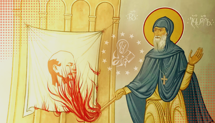 Why Did St. Gabriel of Georgia Burn the Flag of Lenin?