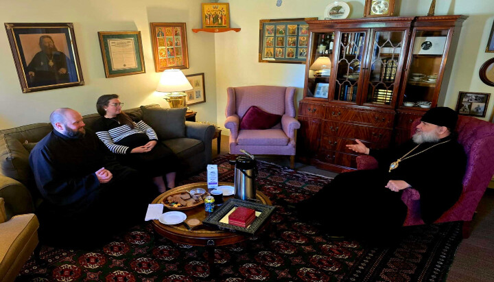 Abp. Daniel recently returned from an archpastoral visit to seminarians. Photo: domoca.org