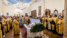 Met. Nicholas Leads Funeral for Protodeacon Nicolas Mokhoff