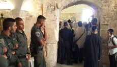 Jewish radicals disrupt Greek Orthodox Pentecost prayer in Jerusalem