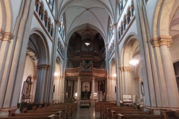 Vandalism at old German basilica