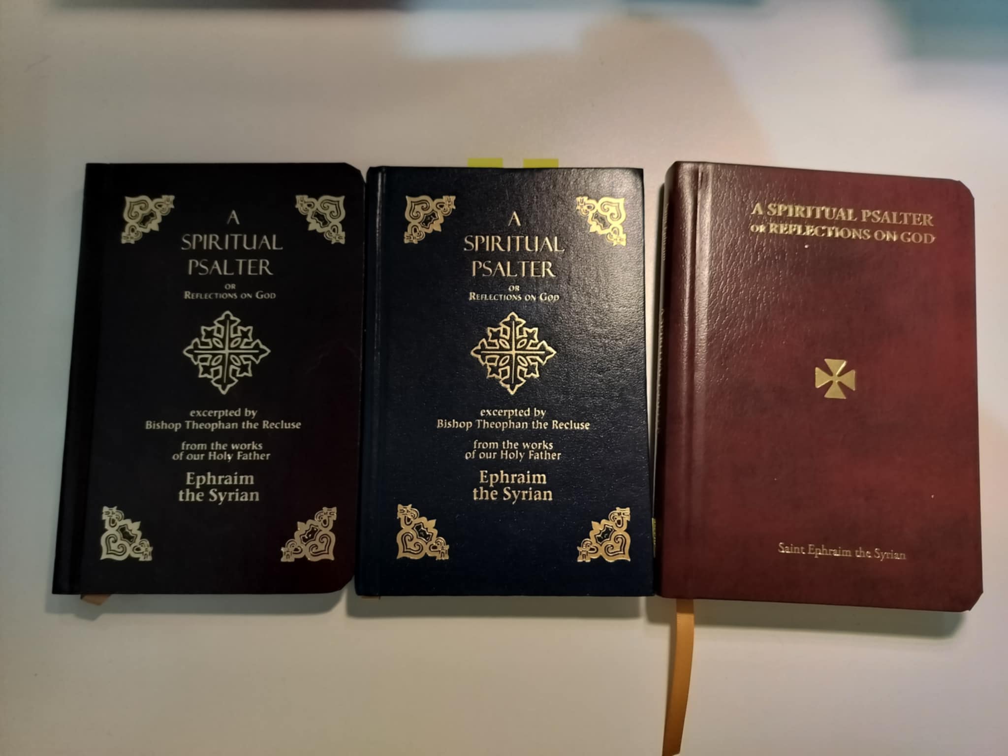 The Three Editions of the Spiritual Psalter.