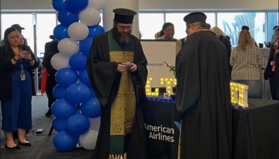 Greek Orthodox Community Celebrates Inaugural Charlotte-to-Athens Flight фото 1
